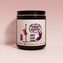 Load image into Gallery viewer, Peep Show | Peep Pole Dancing Organic Candle Label Gift | Funny Easter Hostess Gift | Easter Basket Candle