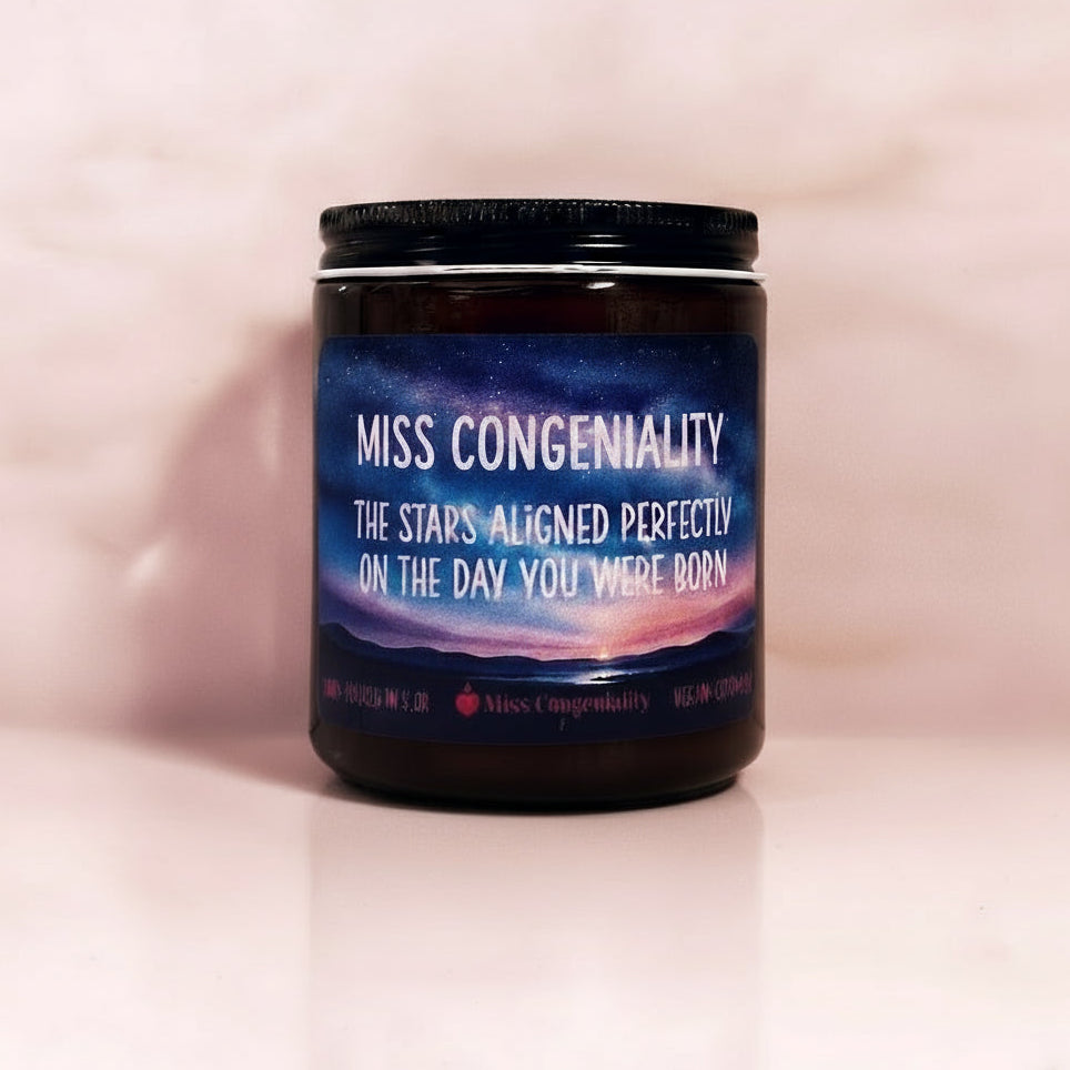 The Stars Aligned Perfectly on The Day You Were Born | Funny Candle For Close Friend | Anonymous Gag Gift | Inappropriate Birthday Humor