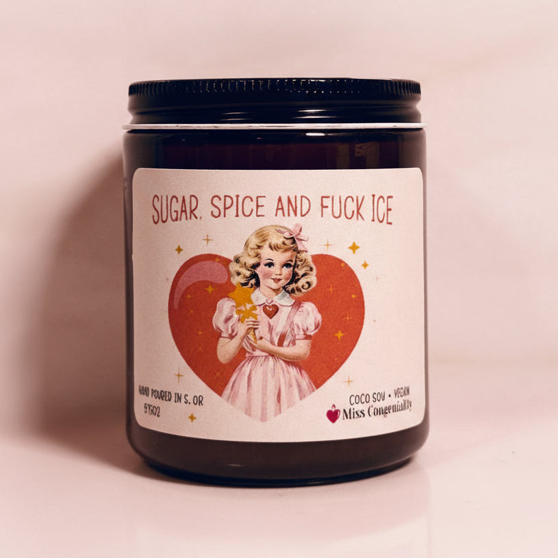 Sugar and Spice and F*ck ICE | FDT | F*ck this Admin | Blue Dot Gift | Gift for Fearful Friend | Support Immigrants | American Melting Pot