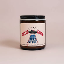 Load image into Gallery viewer, Get In Loser, We&#39;re Doing Butt Stuff | Funny Candle | LGBTQ+ Support | Gift For Partner | Naughty Anniversary Humor
